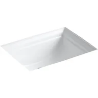 Memoirs Undercounter Lavatory, White, 5" To 6" Product Dimensions	17.31D x 8.63H 2