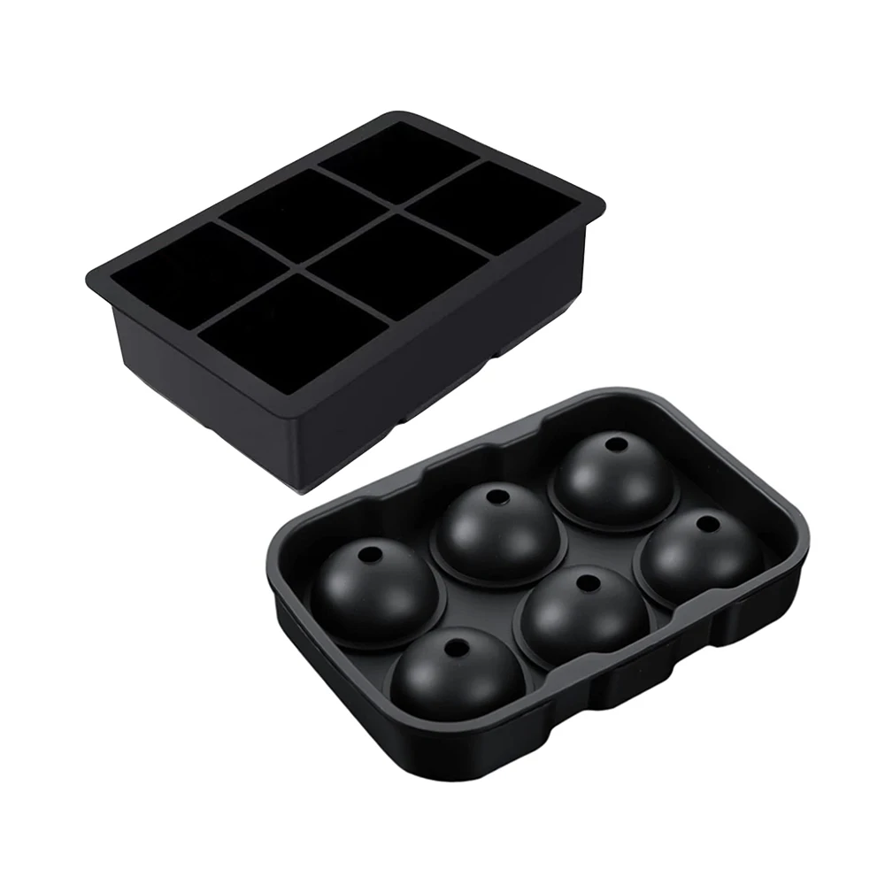 Stampo Per Cubetti Di Ghiaccio A Forma Di Teschio 3D, Stampi Per Cubetti Di Ghiaccio In Silicone A Forma Di Teschio 3d Vassoio Per Cubetti Di Ghiacci~p119640049