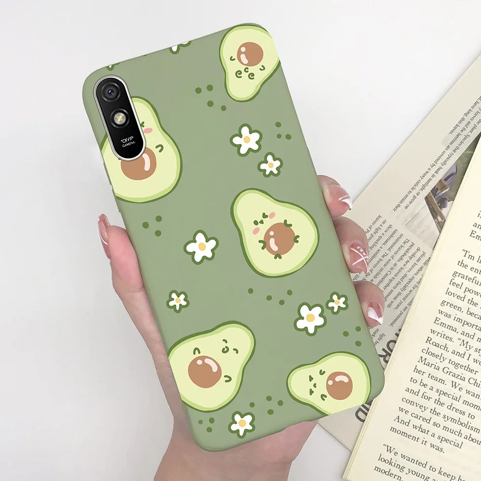 thumbnail image 1 of For Xiaomi Redmi 9 9C 9A Case Silicon Fashion Flower Girls Heart Cute Phone Cover Back Cases For Redmi 9 C Redmi 9 A Case Fundas, 1 of 5