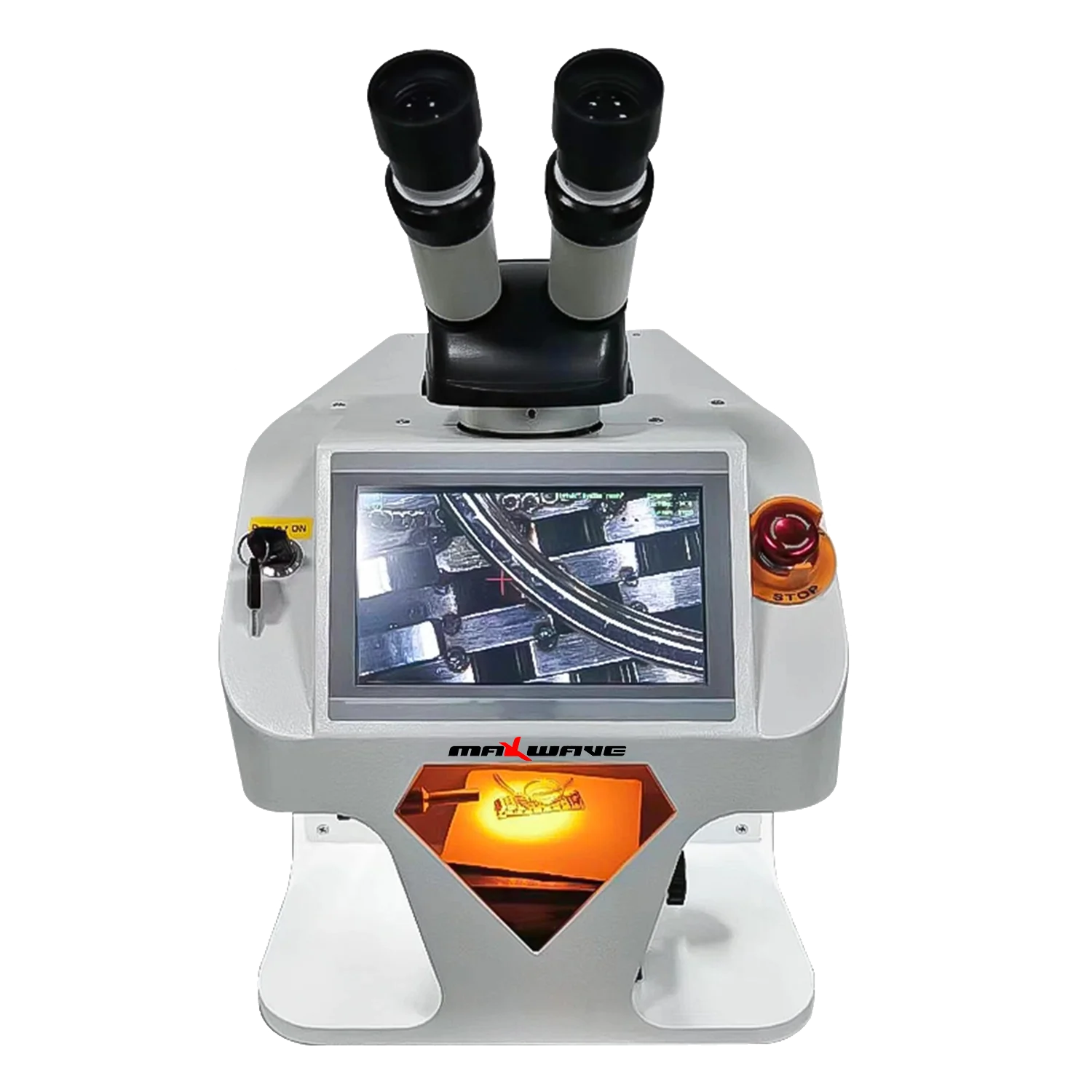 Jewelry Laser Welding Machine Mini Portable 100W Touch Screen