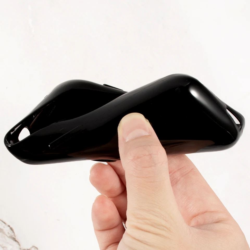 Custodia In Silicone Trasparente + 2 Pellicole In Vetro Temperato Per Unihertz Jelly Star (3 Pollici), Protezione Antiurto E Antigraffio