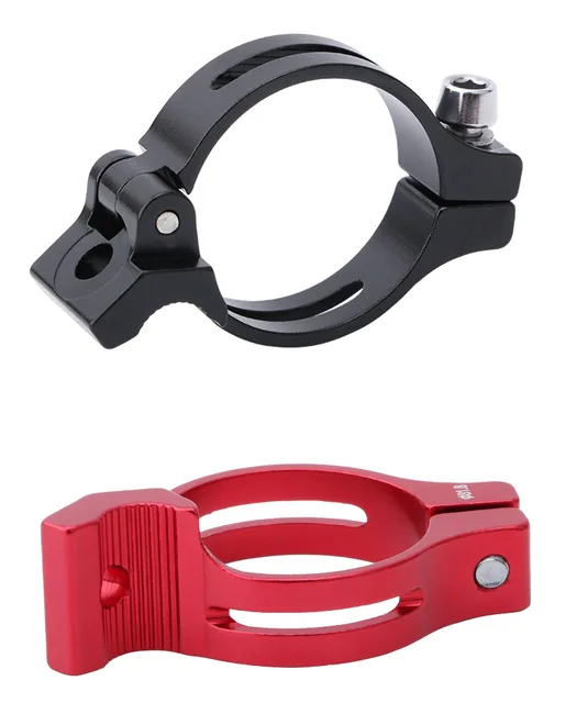 Morsetto Deragliatore Per Bici Pieghevole - Lega Alluminio, Regolabile, Compatto E Leggero (nero) - Foto 9