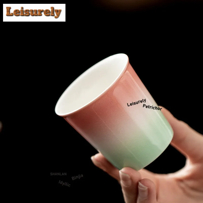 100ml Minimalist Kiln Fambe Cola Mug Coffee Milk Pot Personal Mug Bubble Teacup Cold Hot Water Jug Household Teaware Ornaments