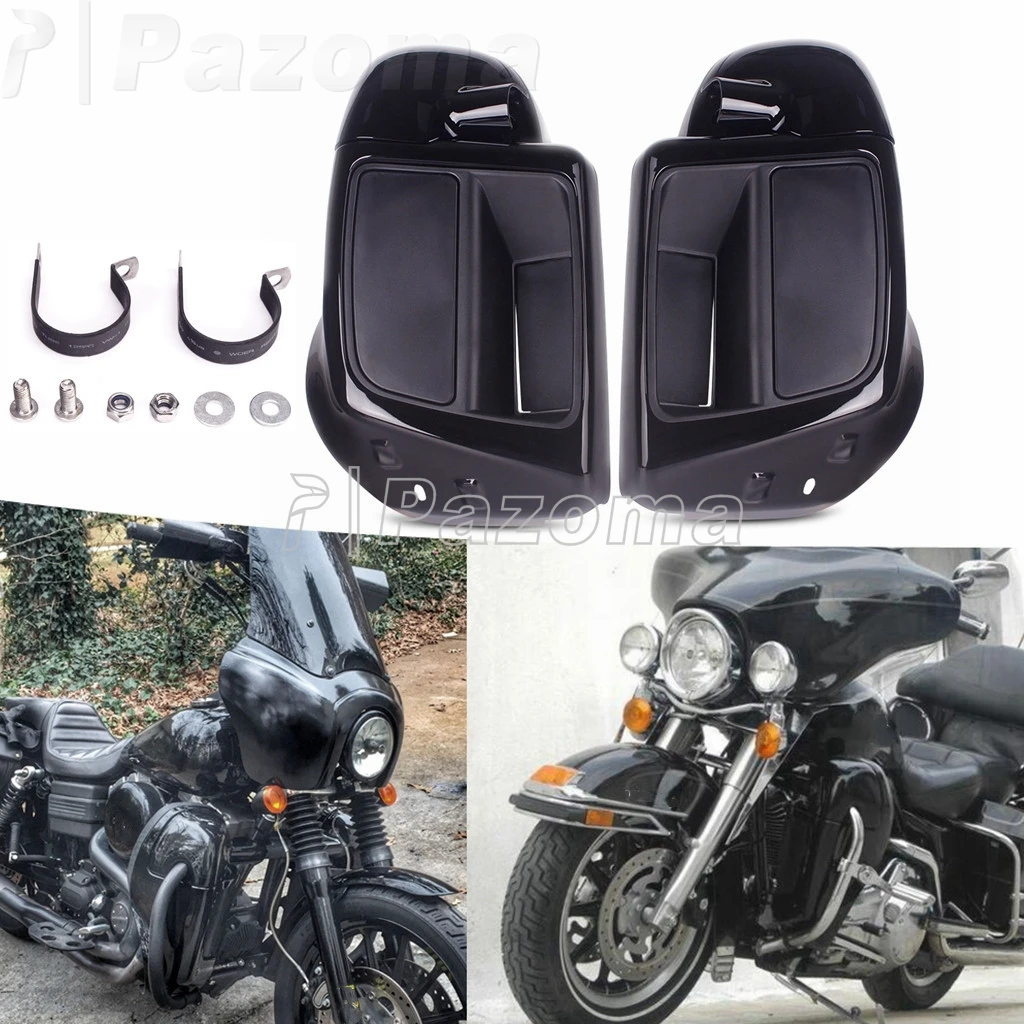 

Mototorcycle Lower Vented Leg Fairing For Harley Road King Electra Glide CVO Limited Street Glide FLTRX FLHT FLHR FLHX 14-2020