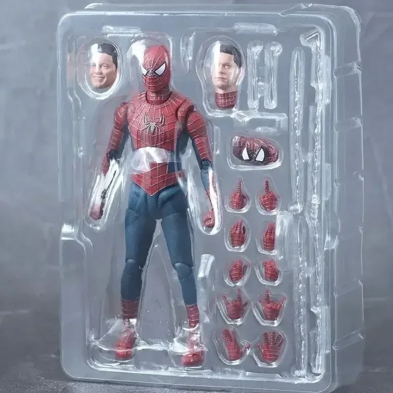 

Hot Shf Spider-Man 3 Action Figures Spiderman 3 Tobey Maguire Anime Figure Pvc Statue Figurine Model Collection Doll Toys Gifts