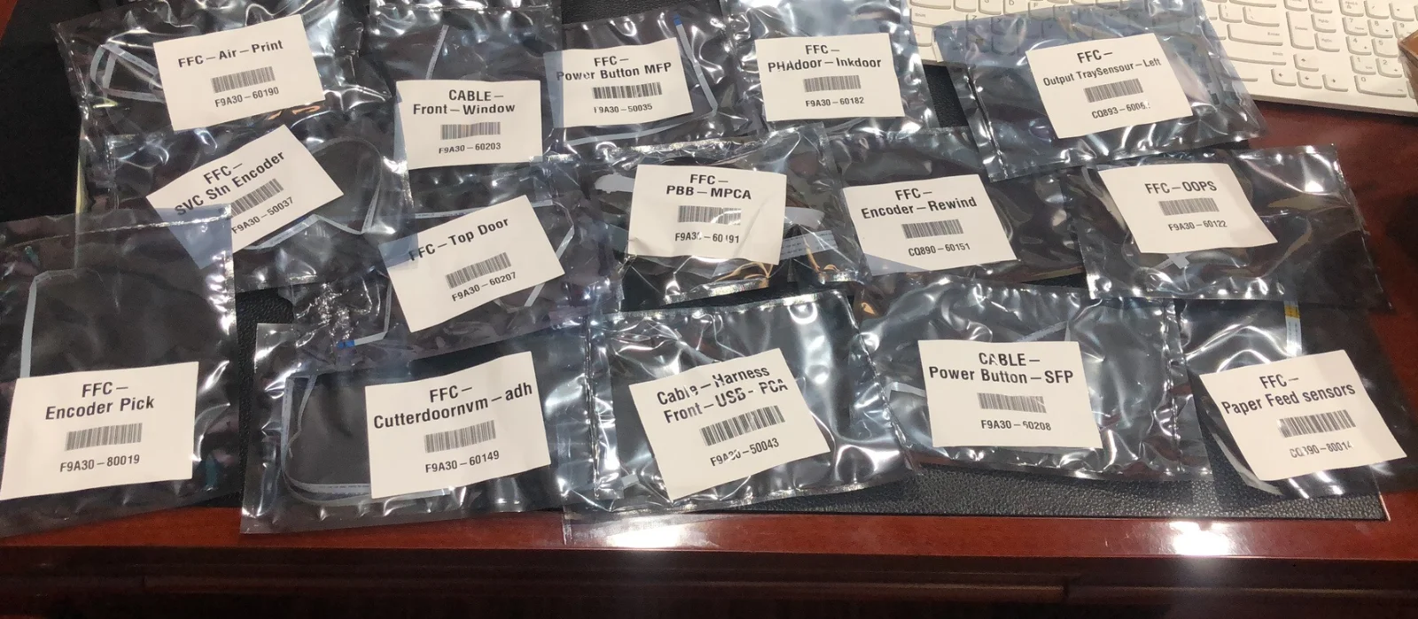 Kit de Cabos de Impressora sv para Designjet T830 T730 36in Candela Cabo 729 Peças Plotter de Impressora Pojan F9a3067046 - Imagem 3