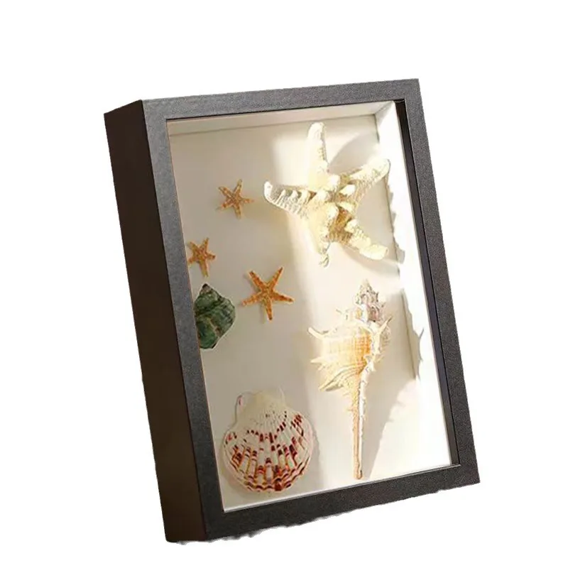 Shadow Box Depth 3cm Wooden Photo Frame For Displaying Three-Dimensional Works Nordic DIY Wood Picture Frame Photo Decor view 5