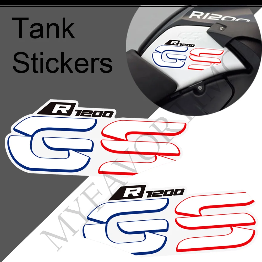 

For BMW R1200GS R 1200 GS GSA Tank Pad Grips Gas Fuel Oil Kit Knee Stickers 2004 2005 2006 2007 2008 2009 2010 2011 2012 2013