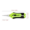 1Pc Professional Stainless Steel Gardening Hand Pruners Micro-Tip Pruning Snips with Straight Blades for Trimming Garden 4