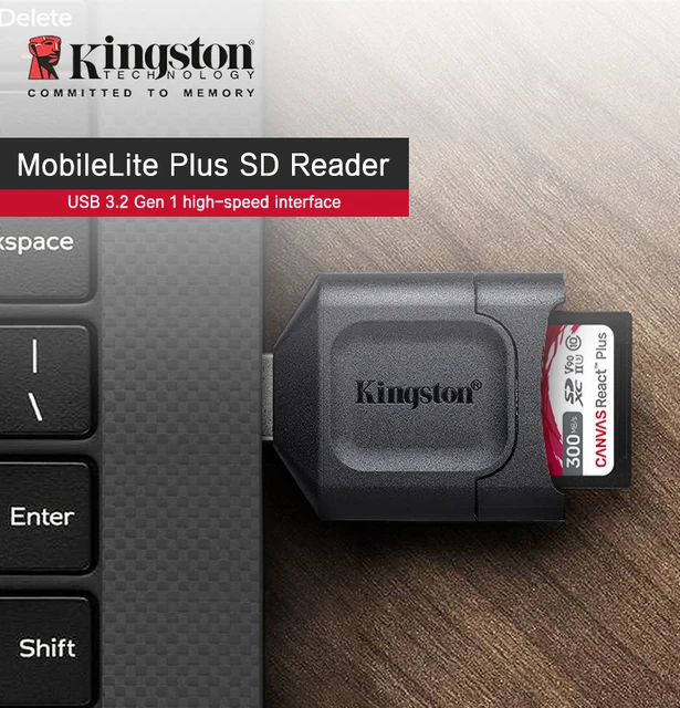 Kingston MLPM - MobileLite Plus - Lecteur MicroSD USB 3.2