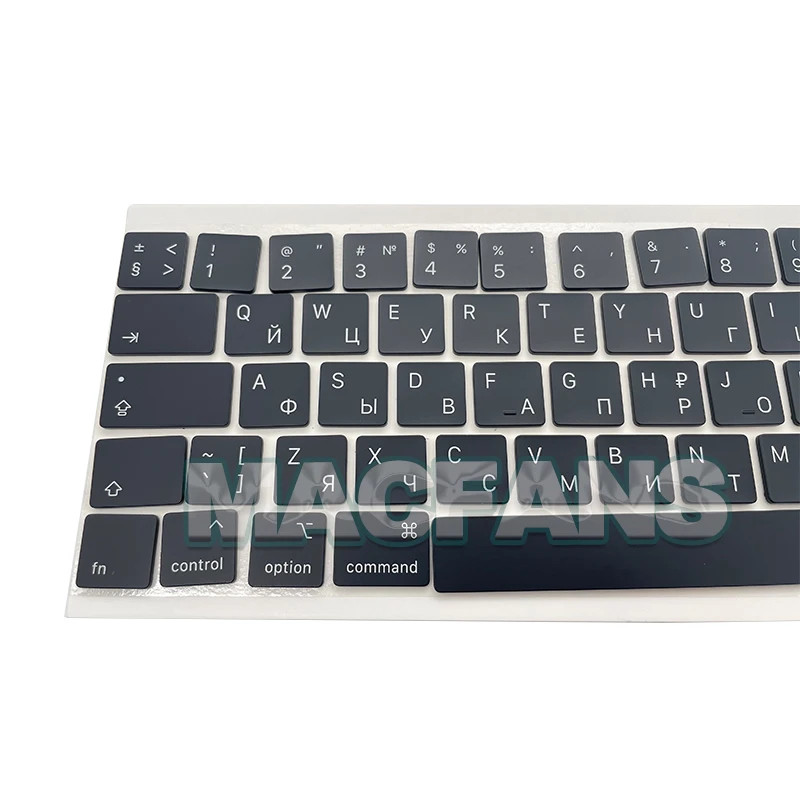 Teclas de Teclado para Macbook Pro Novo Keycap Eua Reino Unido Teclas de Layout Russas A2159 A1989 A1990 13 15 20232023 - Imagem 5