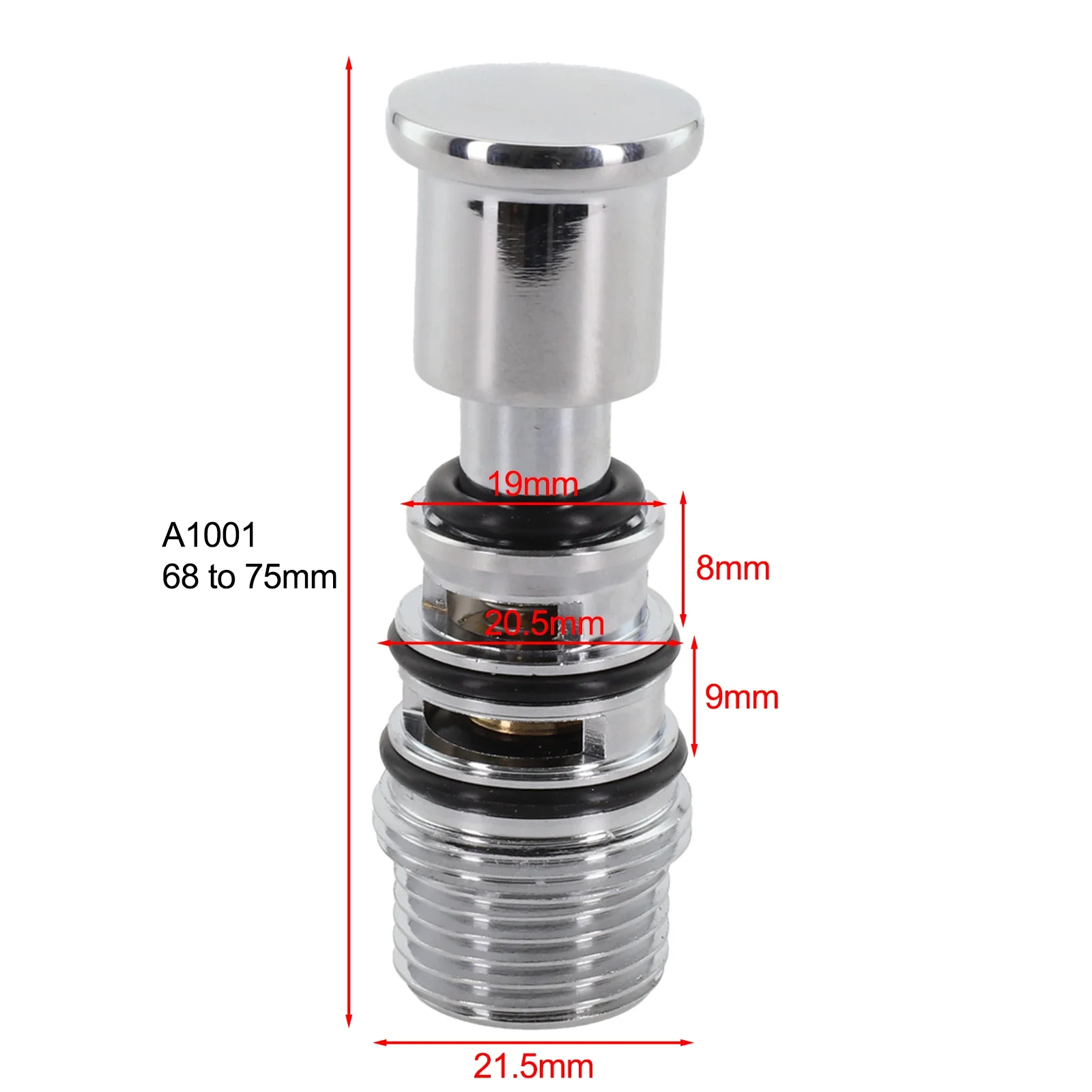 Faucet Water Distributor Shower Switch Valve Copper Chrome Plating Corrosion-resistant Easy Installation Lead-free