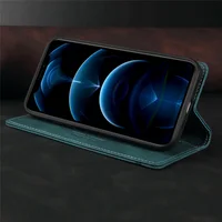 Skórzane etui do Xiaomi 11T Redmi uwaga 11 11S 10S 9s 8T 8 7 Pro odwróć pokrywa Mi Poco X4 X3 GT NFC M3 M4 Pro F3 Redmi 7A 8A 9C 9T 9 3