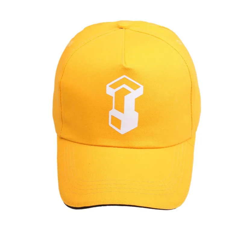 Anime Steins Gate Printed Yellow Baseball Caps Hashida Itaru Fate of The Stone Gate Cap Cosplay Duck Tongue Hat Props