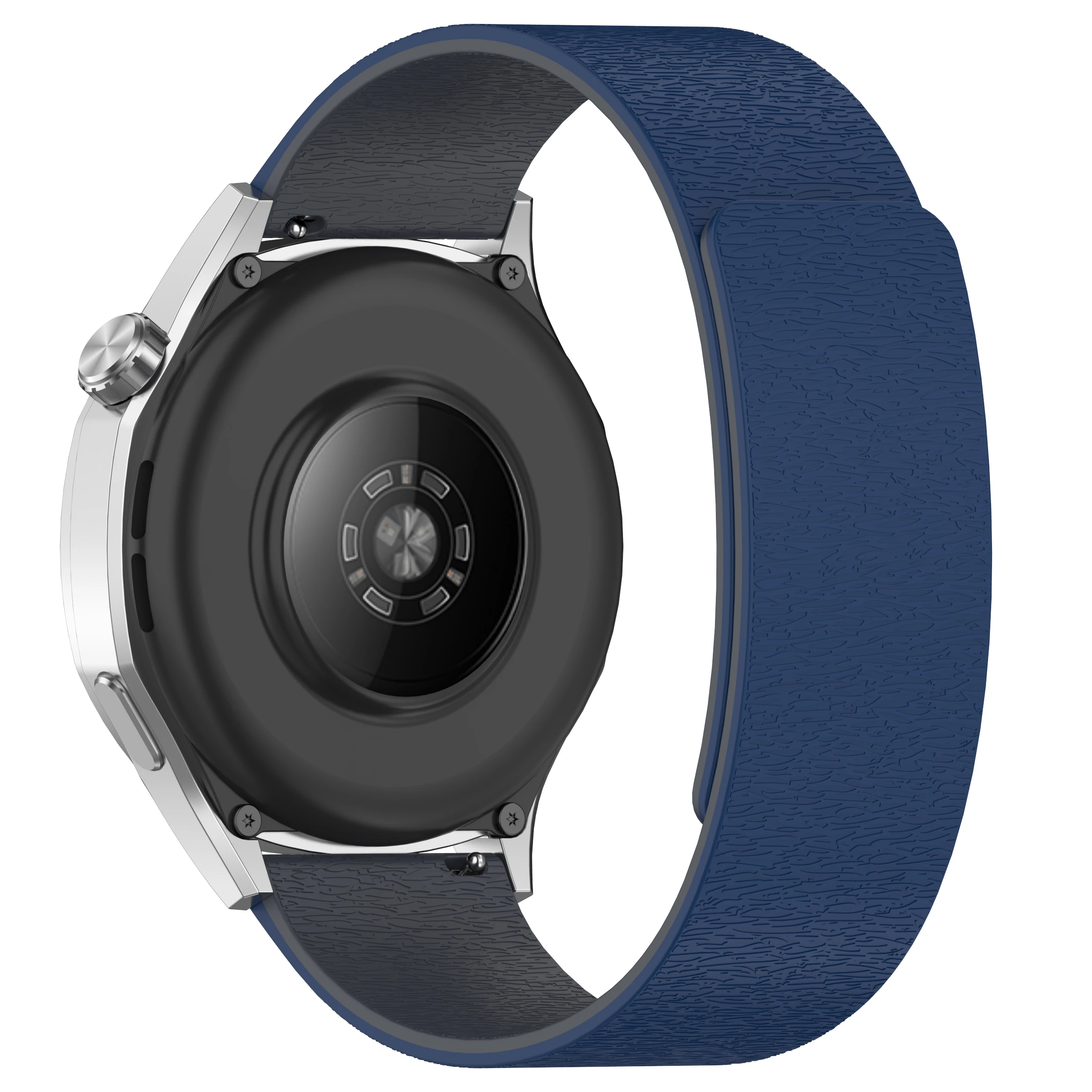 Universal Magnetic Silicone Strap - 18mm/20mm/22mm Adjustable Band