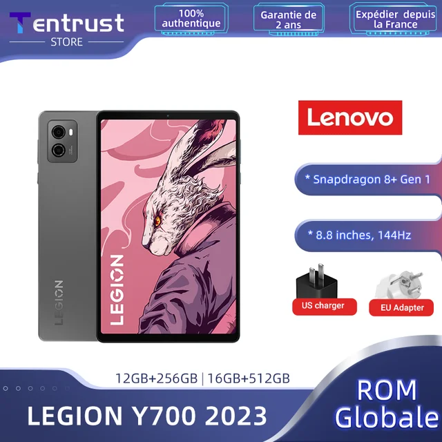 グローバル　Lenovo Legion Y700 2023 12 256GB