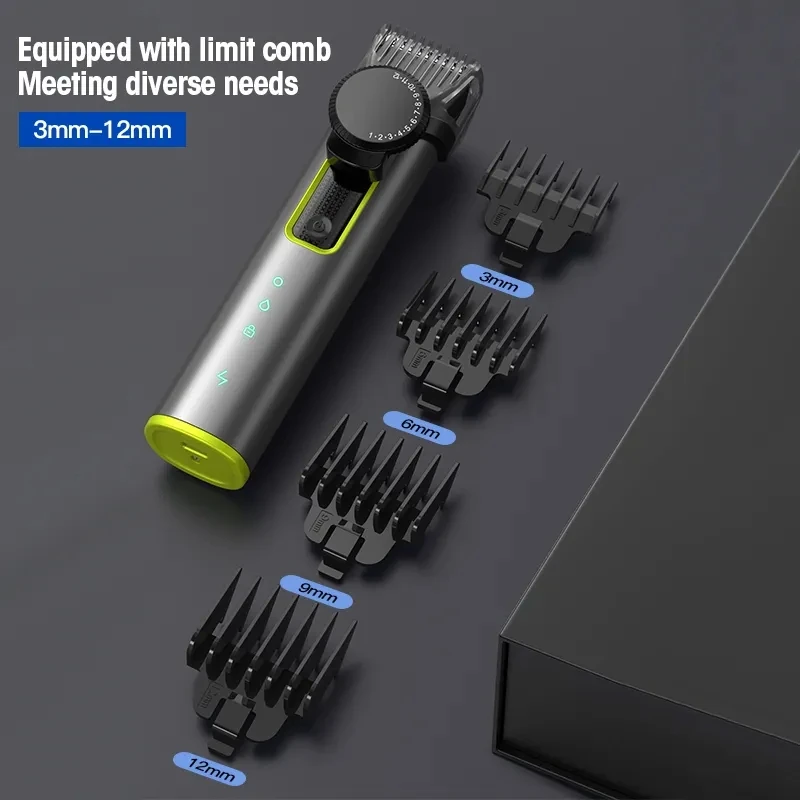 Hair Clipper Electric Shaver Hair Trimmer Body Trimmer Xiaomi Youpin New Men Grooming Kit MultiFunction IPX5 Waterproof Pro Electric Hair Clipper 4-in-1 Shaver Nose Hair Trimmer Set