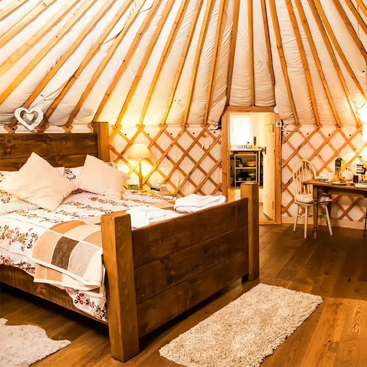 Luxury Four-Season Mongolian Yurt Tent 5