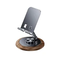 360° Metal Desk Mobile KutumyQC Phone Holder Stand For iPhone iPad Xiaomi Adjustable Desktop Tablet Holder Cell Phone Stand