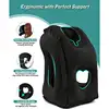 PVC Inflatable Travel Pillow Portable Headrest Chin Support Cushions for Airplane Plane Car Office Rest Neck Nap Pillows 1