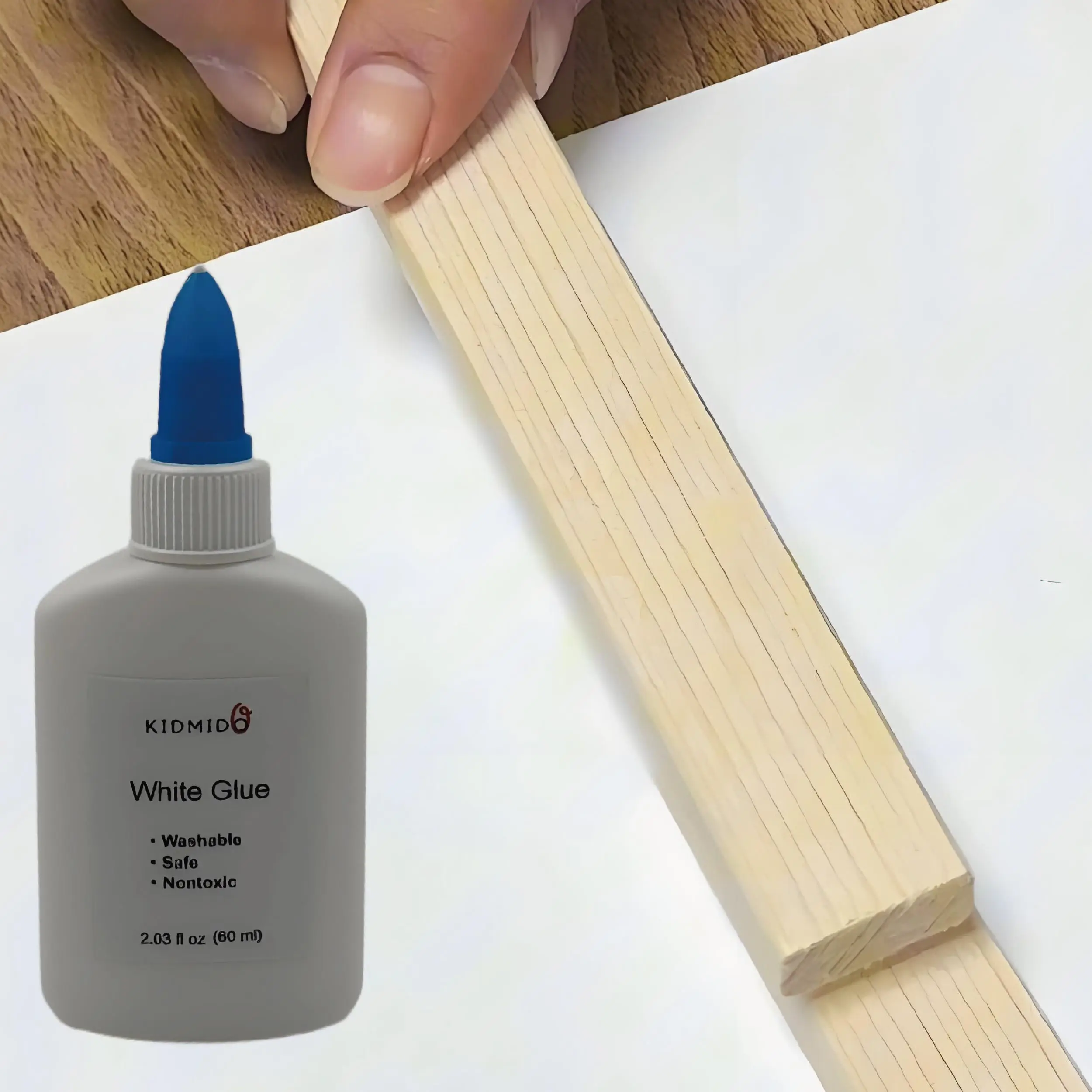 White Glue,Washable,School Glue,DIY Craft Slime Glue,Arts&Crafts DIY STEM - 4