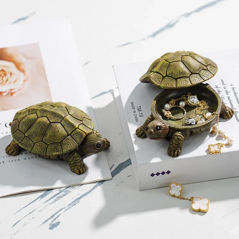 

Decoration, Cabinet, Room Crafts, Home Box, Decoration Resin Modern Living And Storage Bedroom Turtle
