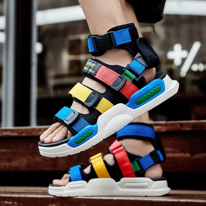 High Mesh Men Shoes Fashion Breathable Beach Man Casual