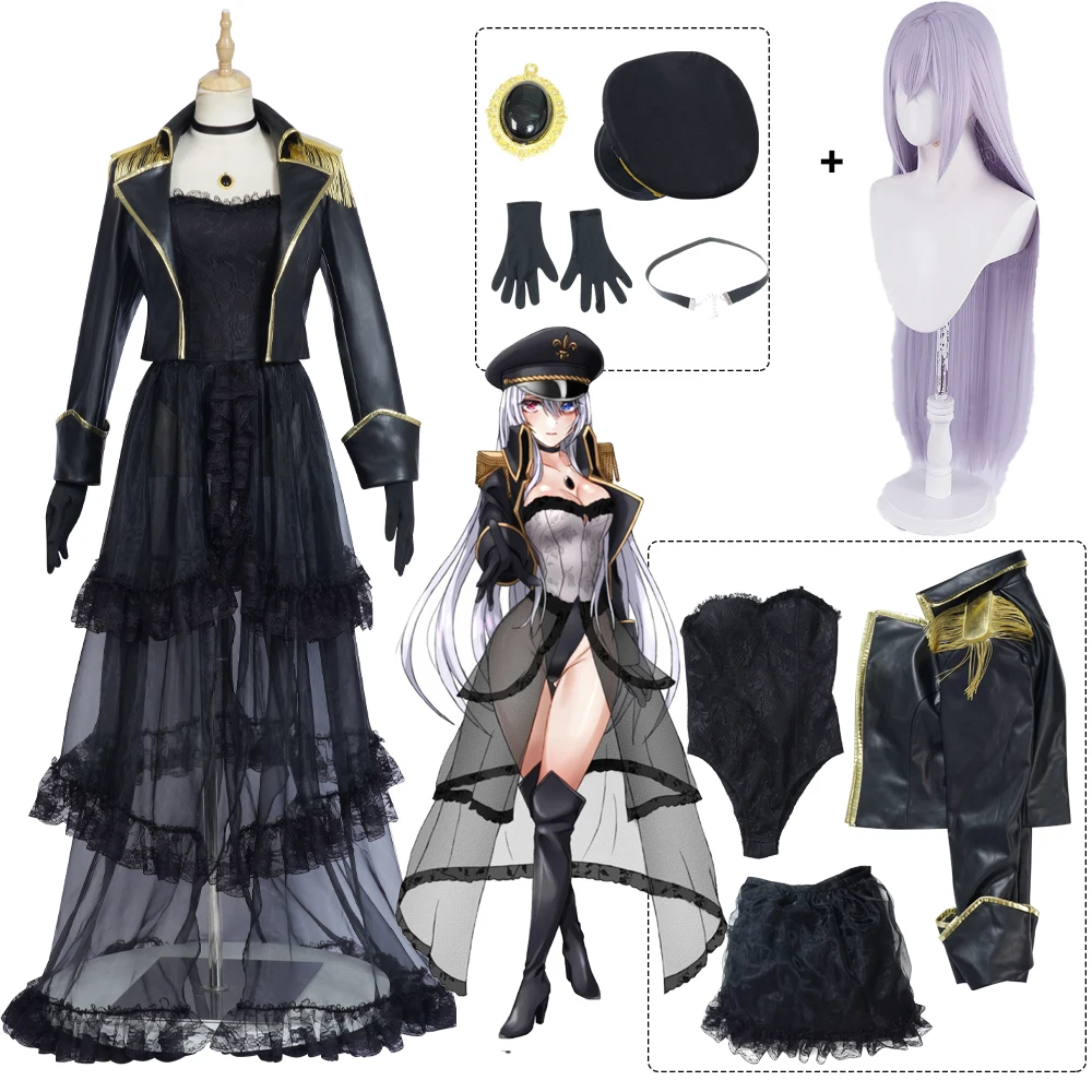 Kitagawa Marin as Black Lobelia Cosplay Costume Anime My Dress Up Darling  Officer Cap Dress Sono Bisque Doll Wa Koi Wo Suru - AliExpress