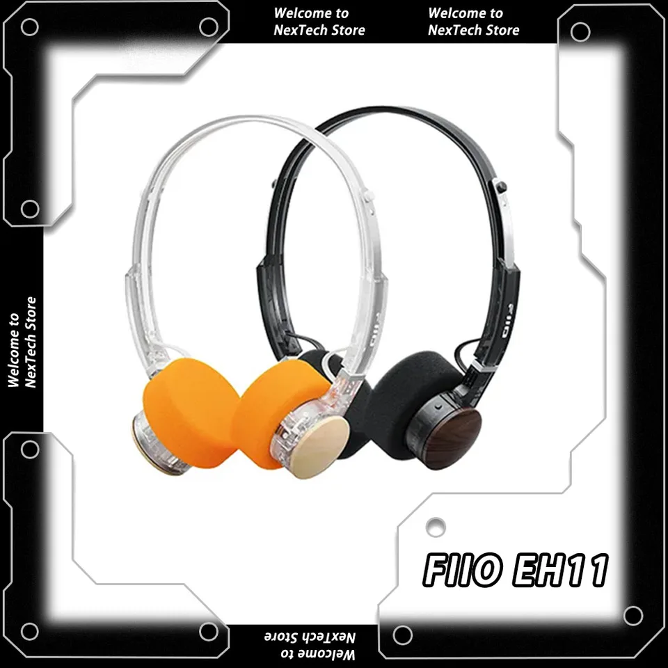 新しい FiiO EH11 レトロ Bluetooth ヘッドフォン小型オーバーイヤー