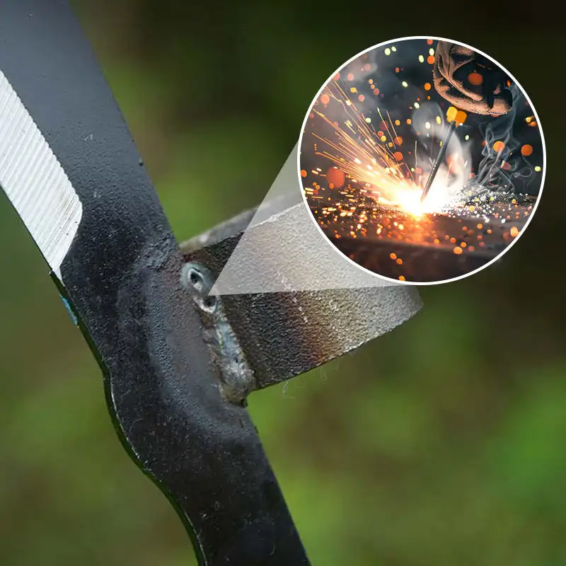 Multifuntional Portable Grass Sickle Cutter Head Wheat Lawn Mower Gardening Grass Weeding Knife Farm Scythe Sickle Garden Tools