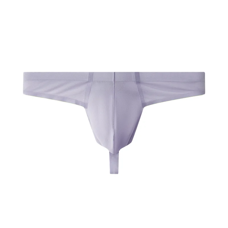 Slip Bikini Uomo In Seta Ghiaccio Senza Cuciture - Vita Bassa Elasticizzato - Multicolore