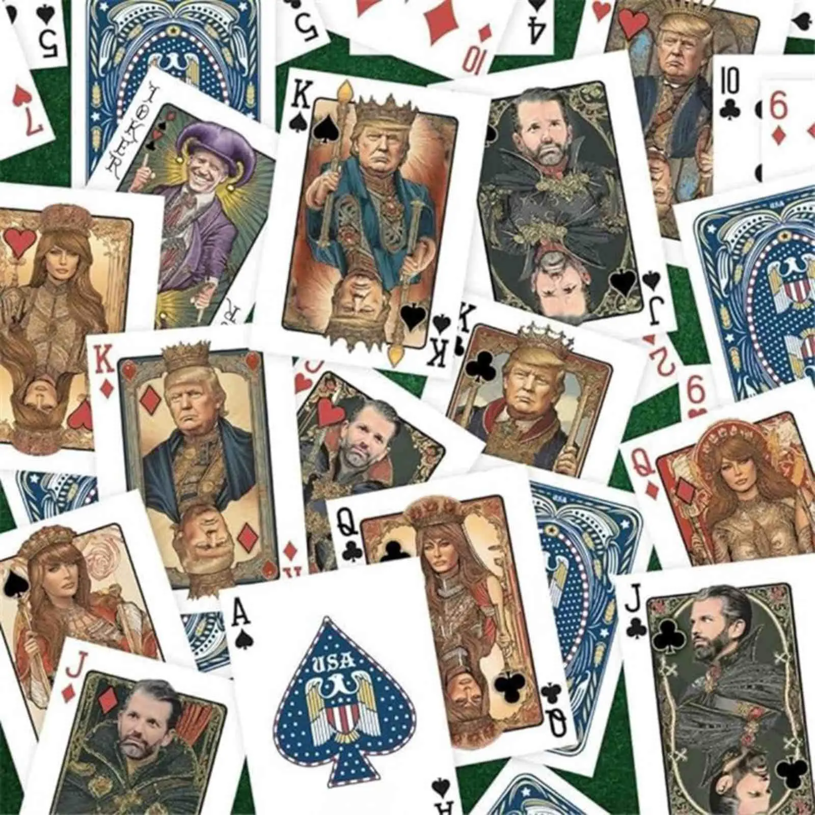 Trump Playing Cards 52 cards + 2 Jokers standard 1pcs playing cards