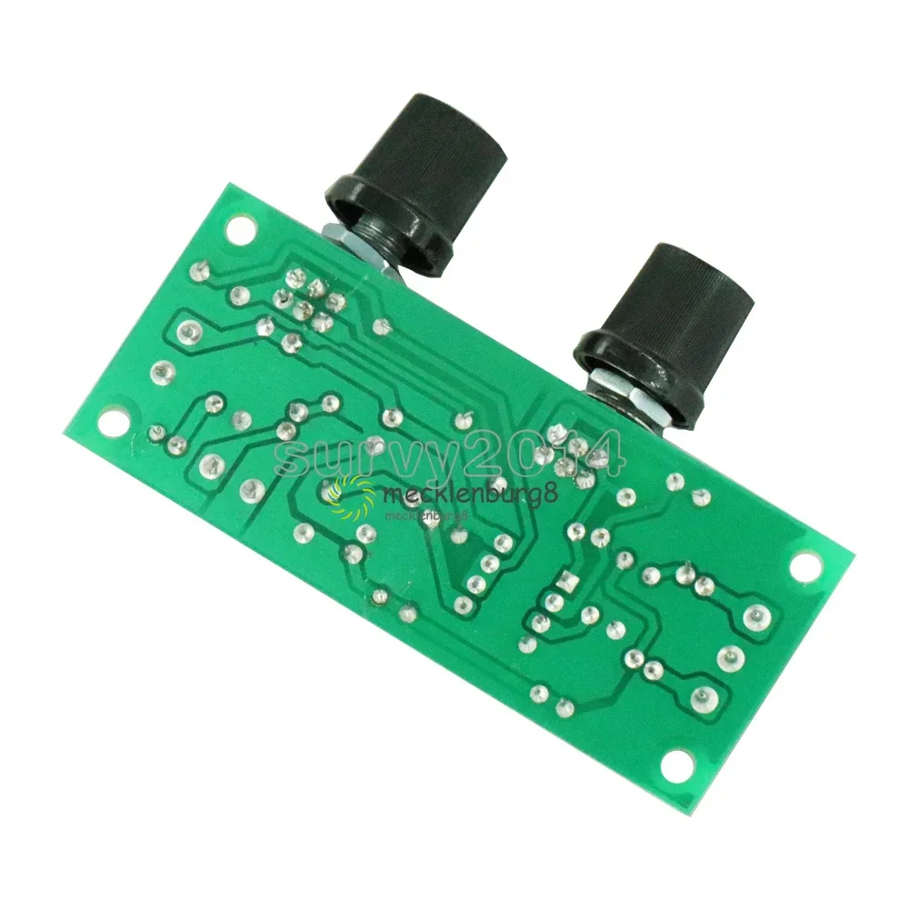 DC 로우 패스 필터, NE5532 베이스 톤 서브우퍼 프리 앰프, 프리 앰프 보드, LED FR-4 유리 PCB 구리 단자 모듈 포함, 12V-24V