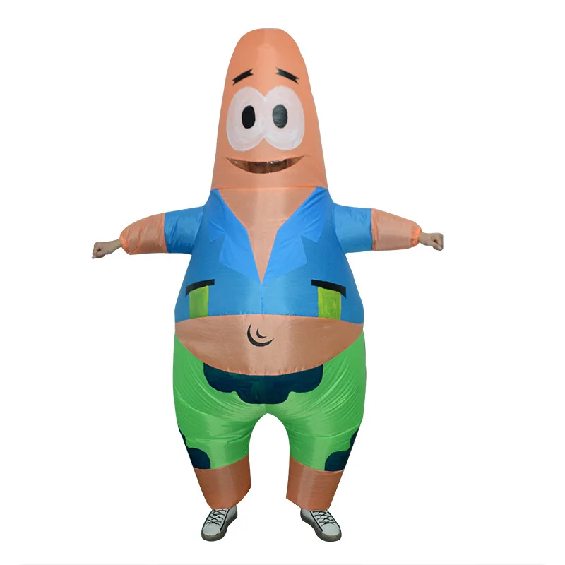 

Starfish Inflatable Costume Mascot Cosplay Clothing Suit Adult Men Women Christmas Halloween Birthday Party