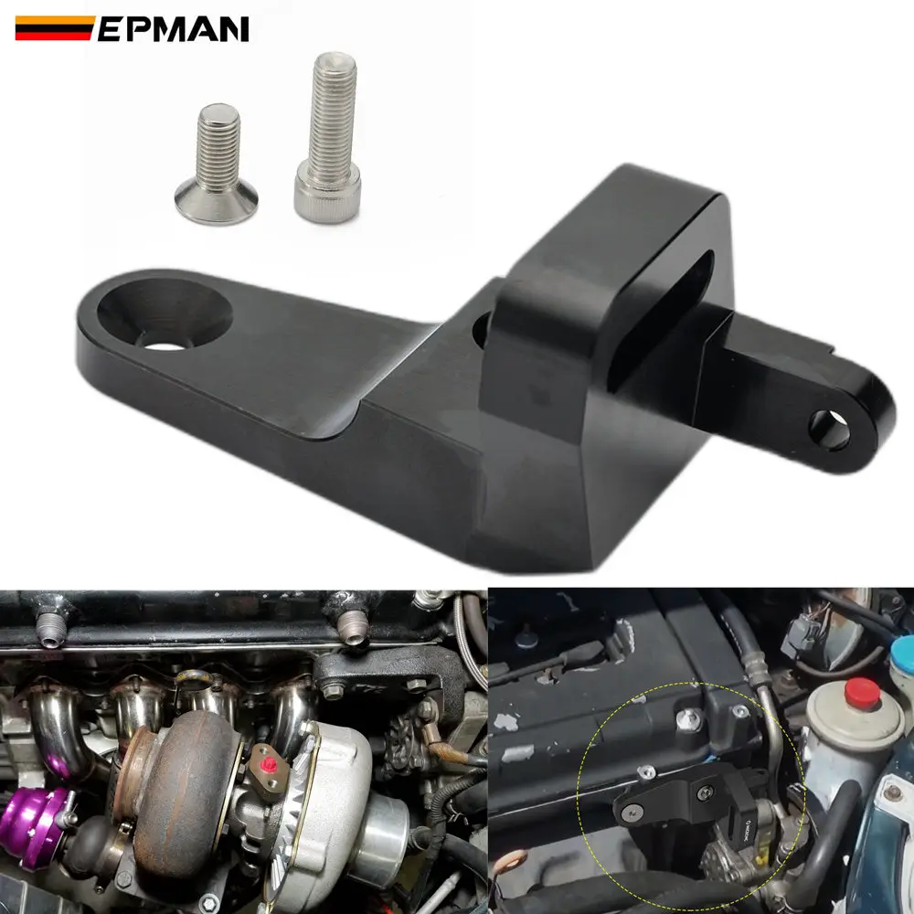 Epman Anodized Engine Upper Power Steering Bracket For Honda Civic 1992