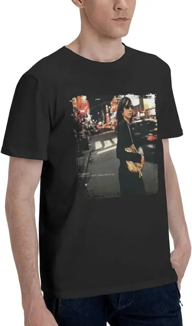 여름의 필수 아이템: Pj Harvey Stories from The City Stories from The Sea 남성용 티셔츠