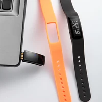 Smart Bracelet LED Digital Waterproof Smart Clock Smartband With running pedometer Monitor Smart Band Vibration Alarm Reminder - Image 6