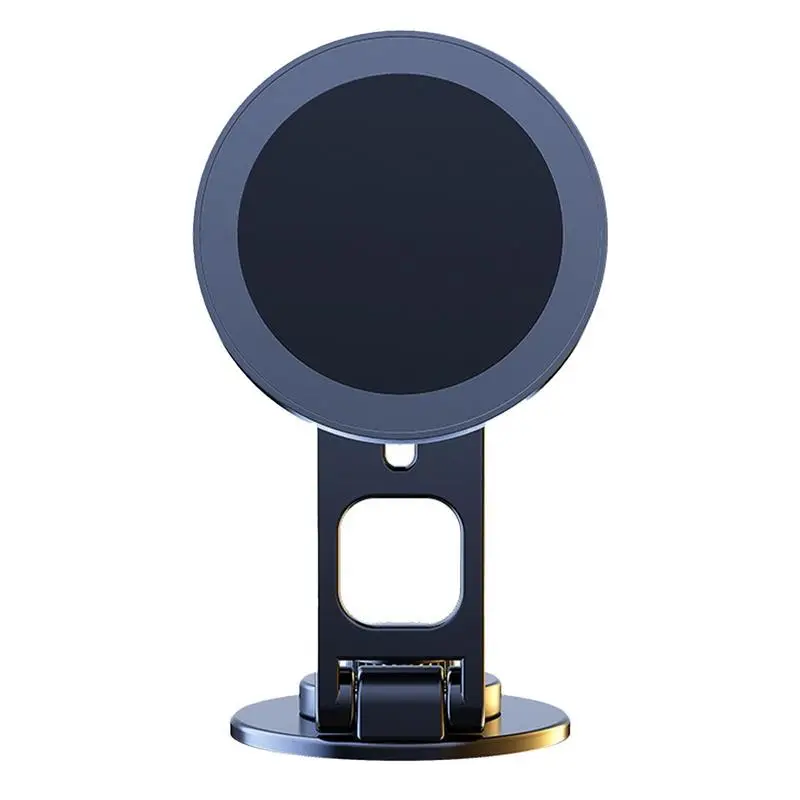 

Car Magnetic Phone Holder Automobile Foldable Dashboard Mobile Mount Universal Suction Type Rotatable Car Magnetic GPS Bracket