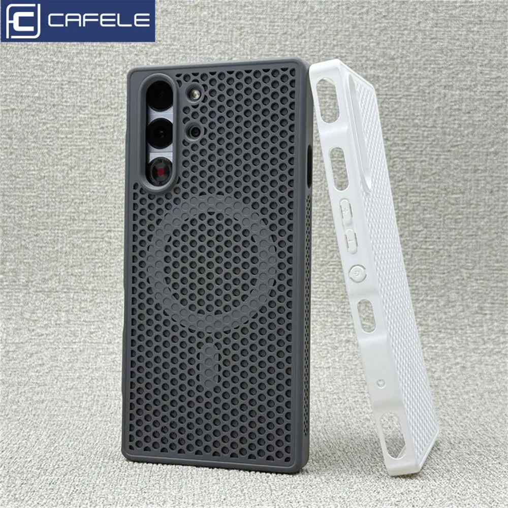 Honeycomb Heat Dissipation Breathable Magnetic Phone Case