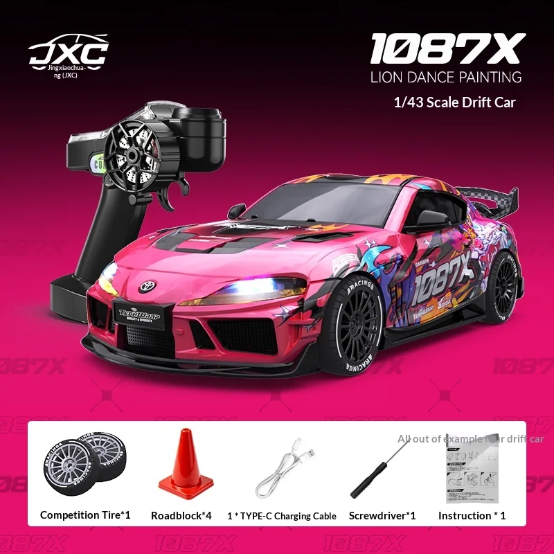 Mini voiture RC drift 1:43 Supra 1087X - télécommandée circuit