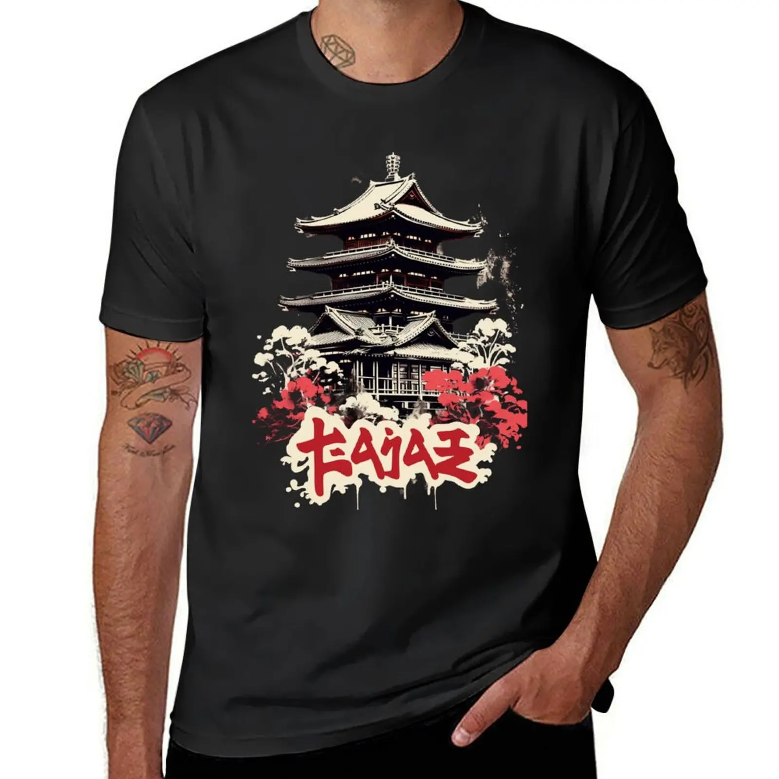 

Temple Reflections T-Shirt quick drying new edition men t shirt