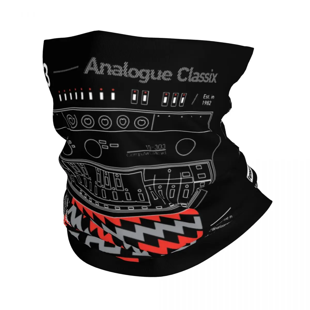 

303 808 Classix Vaporwave Bandana Neck Gaiter Printed Balaclavas Wrap Scarf Warm Cycling Scarf Cycling Unisex Adult Winter