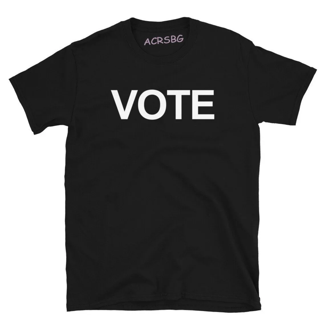 

Vote Letters Print T Shirts For Men Ordinary Luxury Pure Cotton Adult Tops Shirts Unisex Round Neck Oversized Streetwear Clothes
