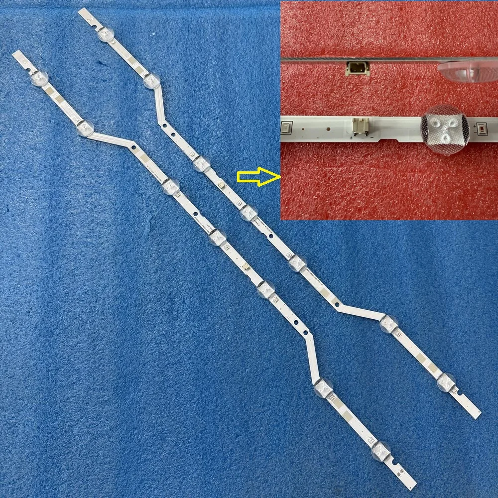 LED 스트립 삼성에 적합한 UE32N5305AK UE32N5000 UE32N5372 UE32N5300 LM41-00618A 46574A BN96-35630A 46574A V8DN-320SM1-R1, 세트당