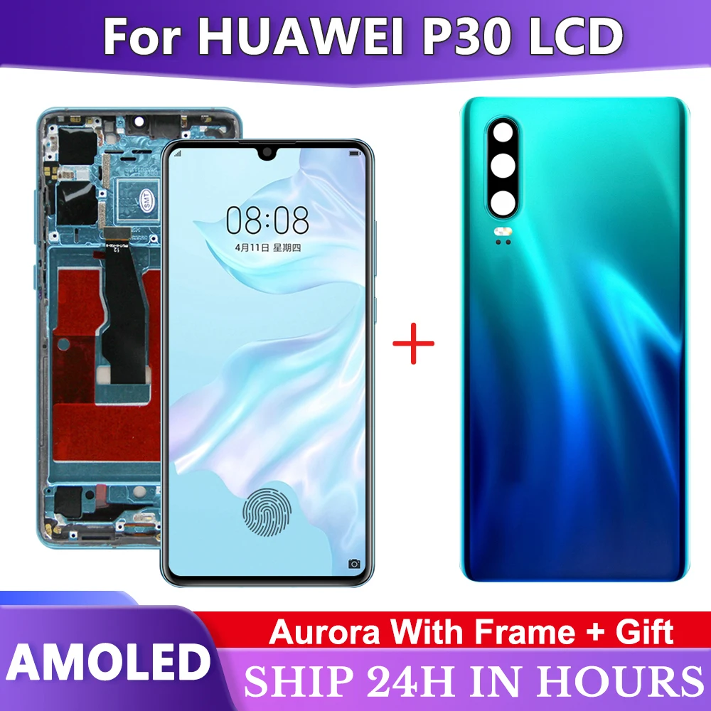 Original Display For Huawei P30 ELE-L29 LCD Display Touch Screen