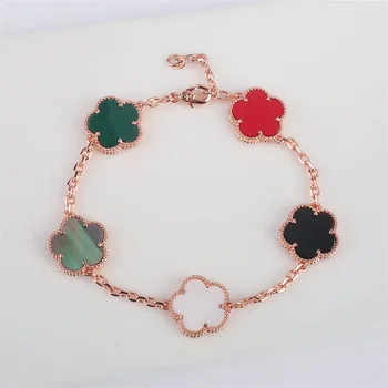 Bracelet Classic for Woman Fashion Party Jewelry Gift Clover