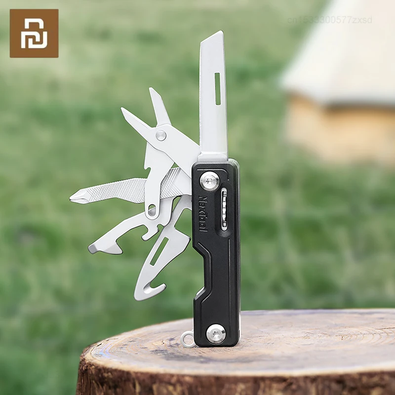 

Многофункциональный нож Youpin Nextool, инструмент для выживания на природе, портативный складной мини-нож, держатель для телефона, Открыватель, маленький нож, плоскогубцы