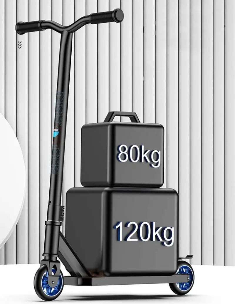 Kid Ski Scooter Snowboard Ice Snow Dual-Purpose 2 In 1 Kick Scooter Adult Teenager Land Extreme Foot Outdoor Equipment