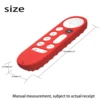 Silicone Protective Case for Google TV Streamer 4K 2024 Voice Remote Control Anti-Slipping Protection Cover Shell with Lanyard 6
