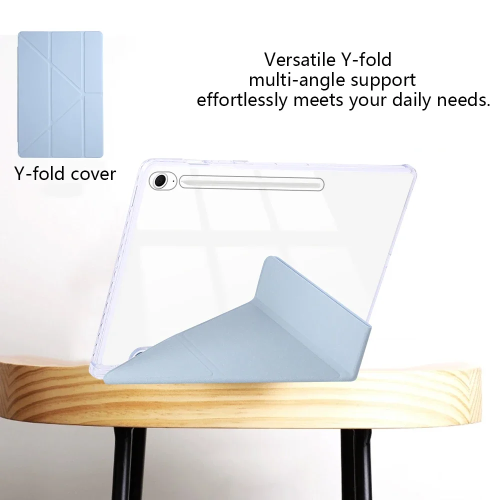 Enhanced Multi-Angle Folding Stand Case with Pen Holder